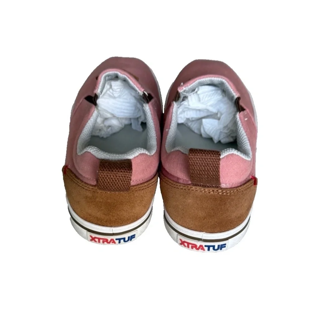 XTRATUF Women's Size‎ 7 ECO Sharkbyte Deck Shoe Lightweight & Breathable Pink